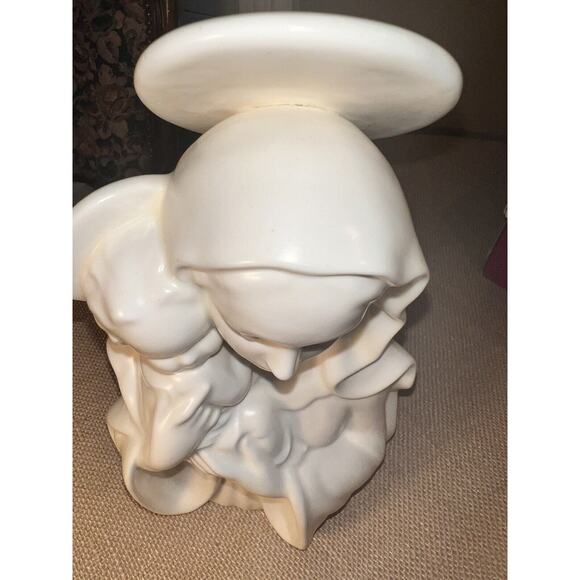 Virgin Mary &Jesus Bisque Porcelain 10" Figurine--Vintage and Beautiful - Picture 2 of 11